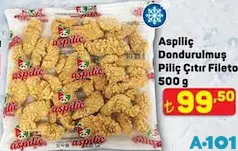 ASPİLİÇ DONDURULMUŞ PİLİÇ ÇITIR FİLETO 500 G